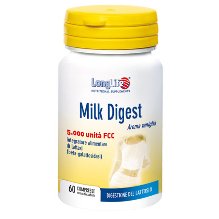 LONGLIFE MILK DIGEST 60 COMPRESSE LONGLIFE MILK DIGEST 60 COMPRESSE