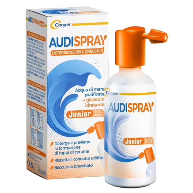 Audispray Junior Igiene dell'orecchio 25ml Audispray Junior Igiene dell'orecchio 25ml