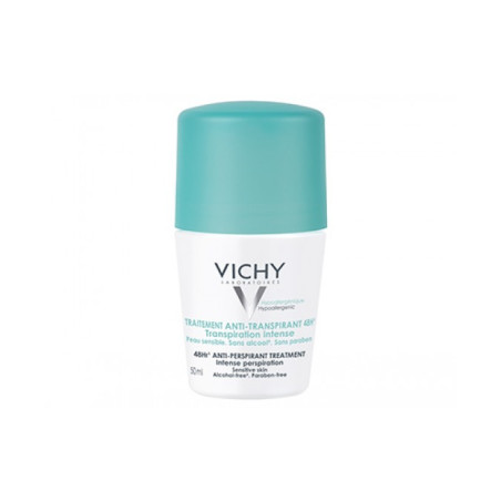 Flacone da 50 ml di Vichy Deodorante Roll-On Anti- Transpirante