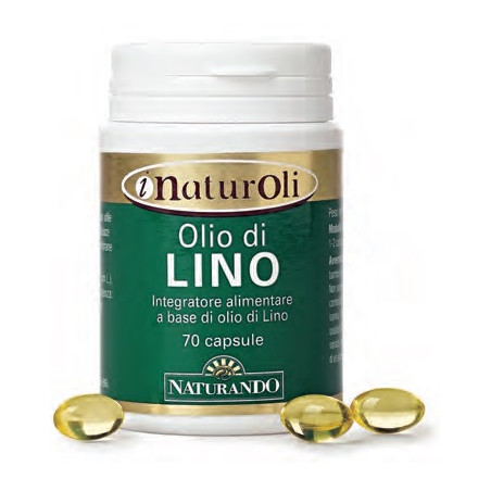 I NATUROLI OLIO DI LINO 70 CAPSULE MOLLI