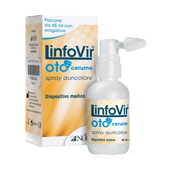 LINFOVIR OTO CERUME SPRAY AURICOLARE 45 ML LINFOVIR OTO CERUME SPRAY AURICOLARE 45 ML