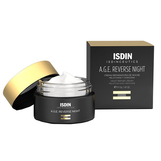 Confezione da 50 Ml di Isdinceutics Age Reverse Crema Viso Notte Antiaging Confezione da 50 Ml di Isdinceutics Age Reverse Crema Viso Notte Antiaging
