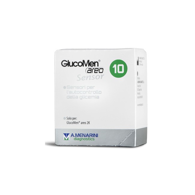 STRISCE GLUCOMEN AREO SENSOR PER ANALISI DEL GLUCOSIO 10 PEZZI STRISCE GLUCOMEN AREO SENSOR PER ANALISI DEL GLUCOSIO 10 PEZZI