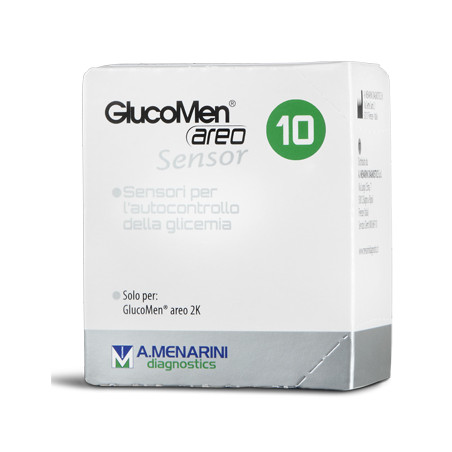 STRISCE GLUCOMEN AREO SENSOR PER ANALISI DEL GLUCOSIO 10 PEZZI STRISCE GLUCOMEN AREO SENSOR PER ANALISI DEL GLUCOSIO 10 PEZZI