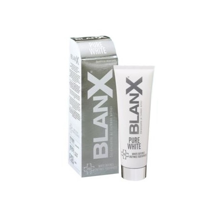 BLANX PURE WHITE DENTIFRICIO SBIANCANTE NON ABRASIVO 25 ML BLANX PURE WHITE DENTIFRICIO SBIANCANTE NON ABRASIVO 25 ML