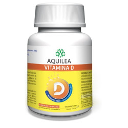 Barattolo da 100 confetti di Aquilea Vitamina D Integratore Per Ossa E Denti Sani E Forti.