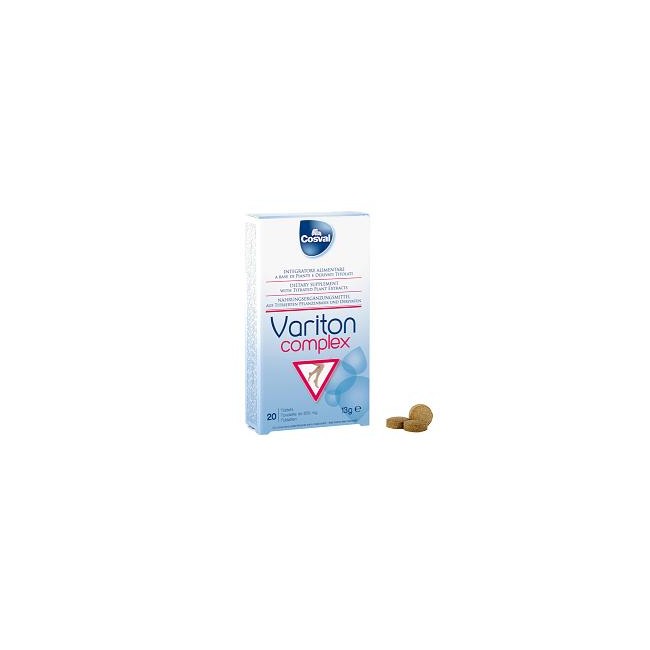 VARITON COMPLEX 20 TAVOLETTE 650 MG VARITON COMPLEX 20 TAVOLETTE 650 MG