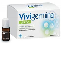Vivigermina Forte Integratore Di Probiotici Per L'Intestino 10 Flaconi