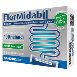 Sandoz Flormidabil Ricarica Integratore Di Probiotici 10 Bustine