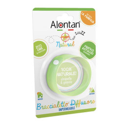Confezione contenente 1 braccialetto Alontan antizanzare.