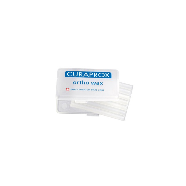 CURAPROX ORTHO WAX 7 PEZZI 46X4 MM DI CERA ORTODONTICA CURAPROX ORTHO WAX 7 PEZZI 46X4 MM DI CERA ORTODONTICA