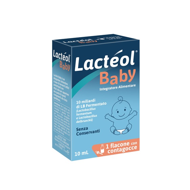 LACTEOL BABY FLACONE CON CONTAGOCCE 10 ML LACTEOL BABY FLACONE CON CONTAGOCCE 10 ML