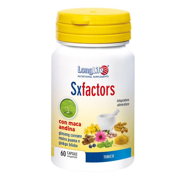 LONGLIFE SX FACTORS 60 CAPSULE VEGETALI LONGLIFE SX FACTORS 60 CAPSULE VEGETALI