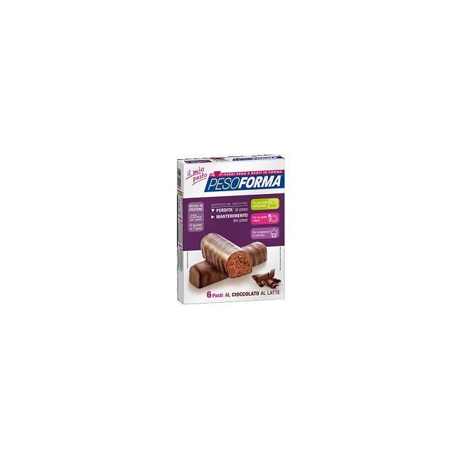 PESOFORMA BARRETTA CIOCCOLATO LATTE 12 X 31 G PESOFORMA BARRETTA CIOCCOLATO LATTE 12 X 31 G