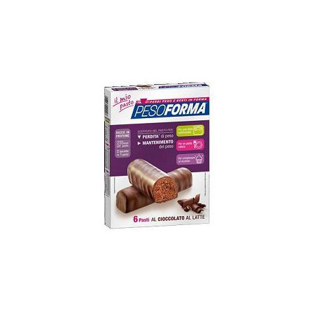 PESOFORMA BARRETTA CIOCCOLATO LATTE 12 X 31 G PESOFORMA BARRETTA CIOCCOLATO LATTE 12 X 31 G