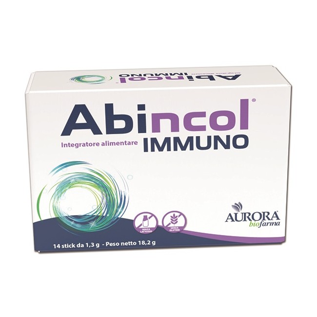 ABINCOL IMMUNO 14 STICK OROSOLUBILI ABINCOL IMMUNO 14 STICK OROSOLUBILI