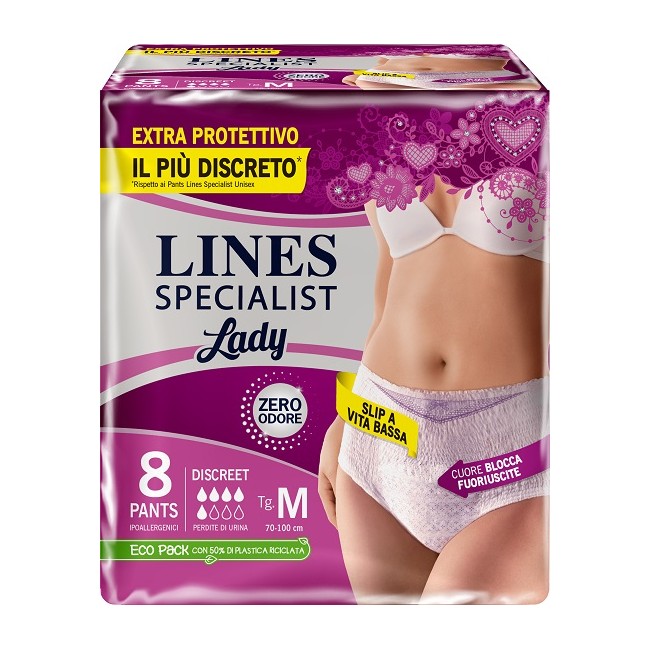 LINES SPECIALIST PANTS DISCREET M FARMA 8 PEZZI LINES SPECIALIST PANTS DISCREET M FARMA 8 PEZZI
