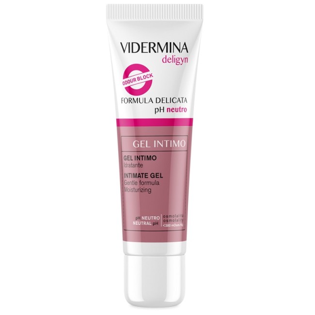 Tubo da 30 ml di Vidermina Deligyn Gel Intimo, gel utile in caso di prurito e bruciore. Tubo da 30 ml di Vidermina Deligyn Gel Intimo, gel utile in caso di prurito e bruciore.