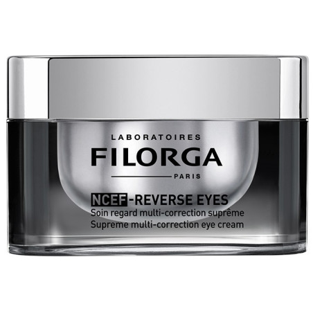 Vasetto da 15 ml di Filorga Ncef Reverse Eyes Trattamento Contorno Occhi Multi-Correttore.