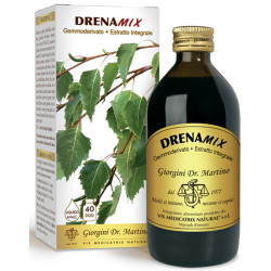 Drenamix Gemmoderivato + Estratto Integrale Senza Alcool 200 Ml 40 Dosi