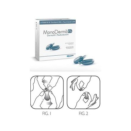 MONODERMA' ET10 VITAMINA E 10% TOCOTRIENOLI 0,3% 20 CAPSULE MONODOSE USO ESTERNO 0,9 ML