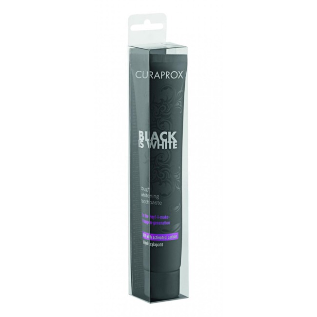 Curaprox Black Is White Dentifricio Travel Size 10 Ml