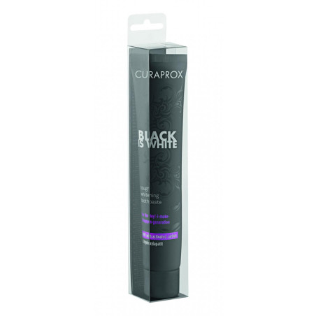 Curaprox Black Is White Dentifricio Travel Size 10 Ml