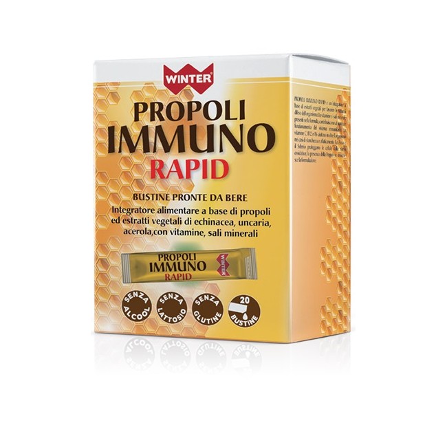 WINTER PROPOLI IMMUNO RAPID 20 BUSTINE WINTER PROPOLI IMMUNO RAPID 20 BUSTINE