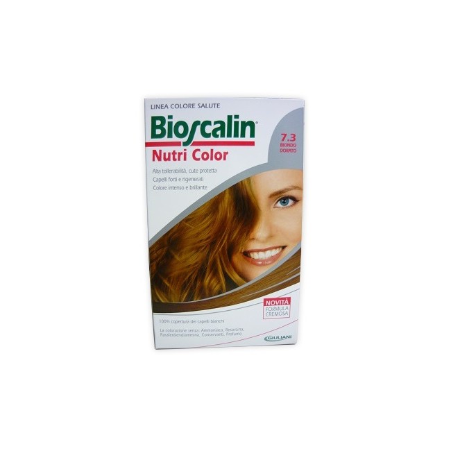 BIOSCALIN NUTRI COLOR 7,3 BIONDO DORATO SINCROB 124 ML BIOSCALIN NUTRI COLOR 7,3 BIONDO DORATO SINCROB 124 ML