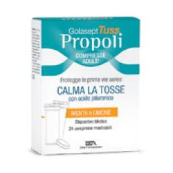 Golasept Tuss Propoli Compresse Tosse Dispositivo Medico Compresse Masticabili Alla Propoli In Astuccio