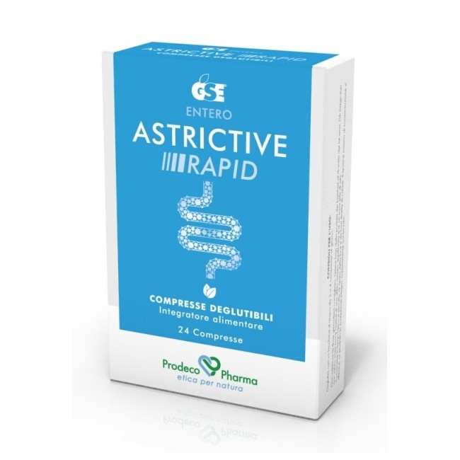 GSE ENTERO ASTRICTIVE RAPID 24 COMPRESSE DEGLUTIBILI GSE ENTERO ASTRICTIVE RAPID 24 COMPRESSE DEGLUTIBILI