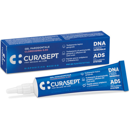 Curasept Gel Parodontale 0,5% 30 Ml Ads + Dna Curasept Gel Parodontale 0,5% 30 Ml Ads + Dna