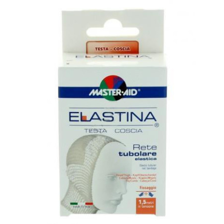 RETE TUBOLARE ELASTICA IPOALLERGENICA MASTER-AID ELASTINA TESTA/COSCIA 1,5 MT IN TENSIONE CALIBRO 6 CM RETE TUBOLARE ELASTICA IPOALLERGENICA MASTER-AID ELASTINA TESTA/COSCIA 1,5 MT IN TENSIONE CALIBRO 6 CM