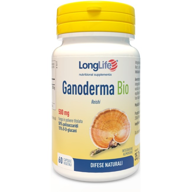 LONGLIFE GANODERMA BIO 60 CAPSULE LONGLIFE GANODERMA BIO 60 CAPSULE