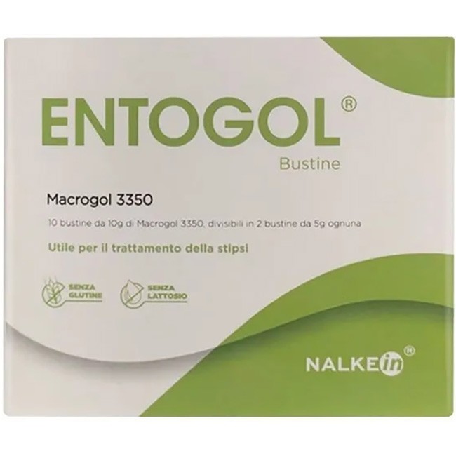 ENTOGOL 10 BUSTINE DIVISIBILI DA 10 G ENTOGOL 10 BUSTINE DIVISIBILI DA 10 G