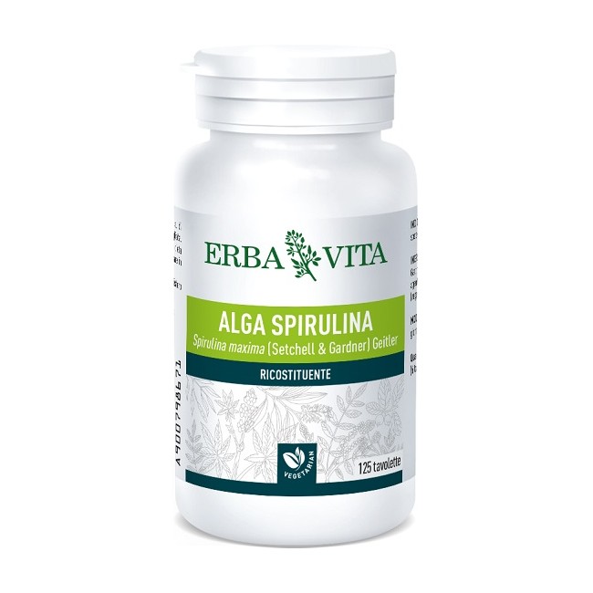 ALGA SPIRULINA 125 TAVOLETTE 400 MG ALGA SPIRULINA 125 TAVOLETTE 400 MG