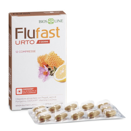 BIOSLINE FLUFAST URTO 3 GIORNI 12 COMPRESSE BIOSLINE FLUFAST URTO 3 GIORNI 12 COMPRESSE