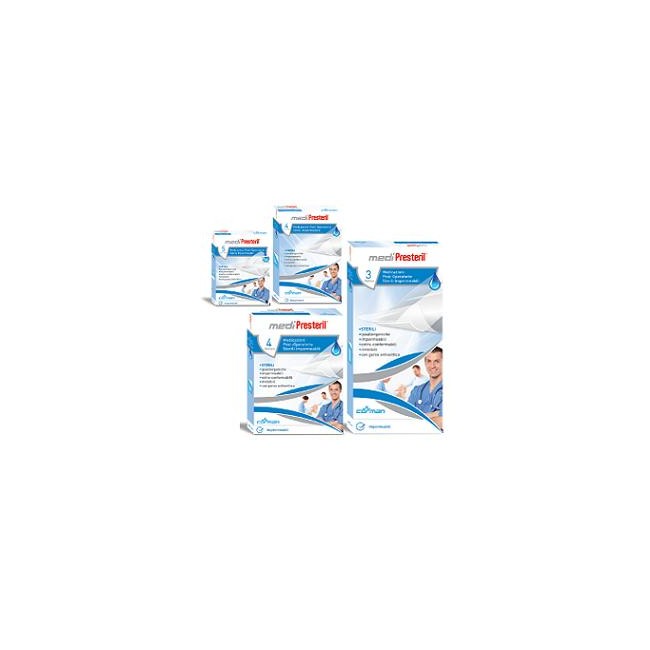 MEDICAZIONE POST OPERATORIA MEDIPRESTERIL IMPERMEABILE 10X15CM 4 PEZZI MEDICAZIONE POST OPERATORIA MEDIPRESTERIL IMPERMEABILE 10X15CM 4 PEZZI
