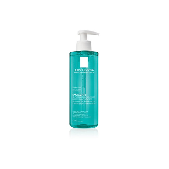 Flacone da 400 ml di La Roche Posay Lipikar Effaclar Gel Peeling Flacone da 400 ml di La Roche Posay Lipikar Effaclar Gel Peeling
