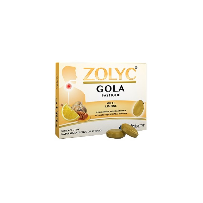 ZOLYC GOLA MIELE/LIMONE 36 PASTIGLIE