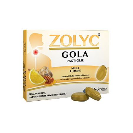 ZOLYC GOLA MIELE/LIMONE 36 PASTIGLIE