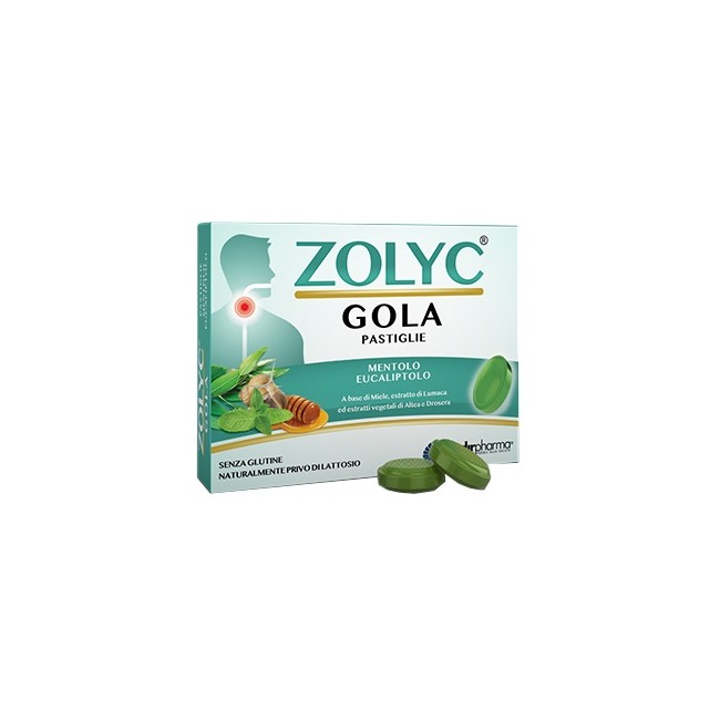ZOLYC GOLA MENTOLO/EUCALIPTO 36 PASTIGLIE ZOLYC GOLA MENTOLO/EUCALIPTO 36 PASTIGLIE