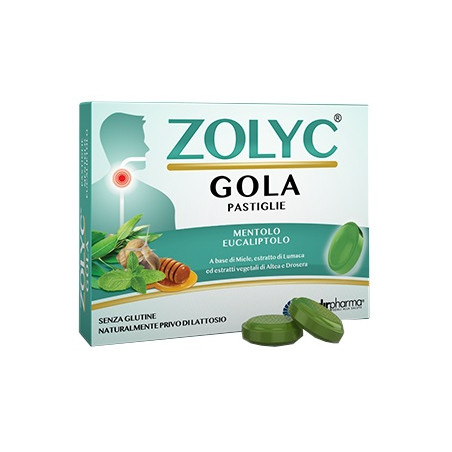 ZOLYC GOLA MENTOLO/EUCALIPTO 36 PASTIGLIE