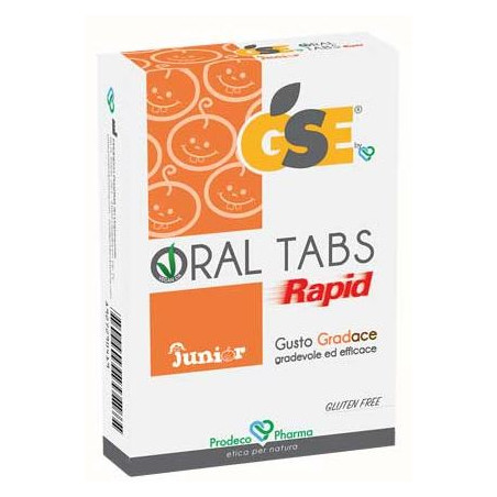 GSE ORAL TABS RAPID JUNIOR 12 COMPRESSE