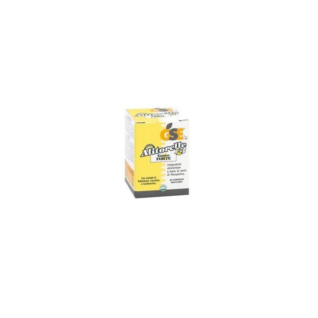 GSE ALITORELLE 2 INTEGRATORE ALIMENTARE GUSTO FORTE 60 COMPRESSE 27G* GSE ALITORELLE 2 INTEGRATORE ALIMENTARE GUSTO FORTE 60 COMPRESSE 27G*