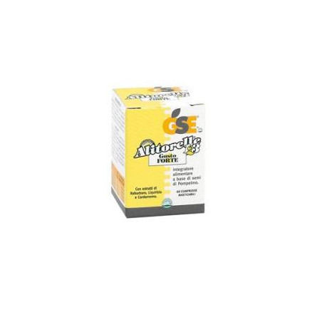 GSE ALITORELLE 2 INTEGRATORE ALIMENTARE GUSTO FORTE 60 COMPRESSE 27G*