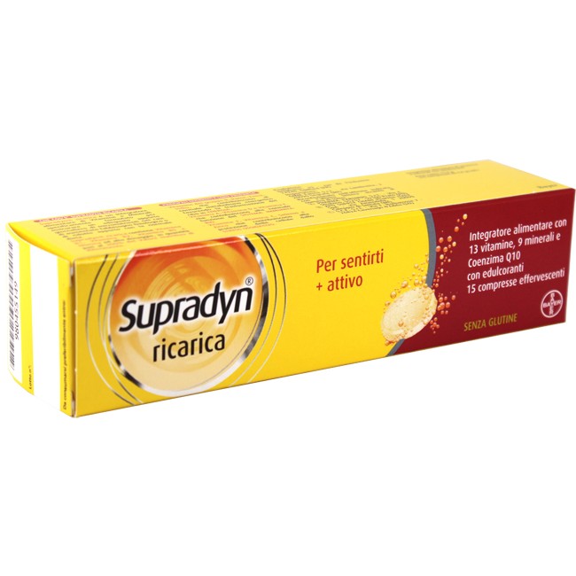 SUPRADYN RICARICA 15 COMPRESSE EFFERVESCENTI SUPRADYN RICARICA 15 COMPRESSE EFFERVESCENTI