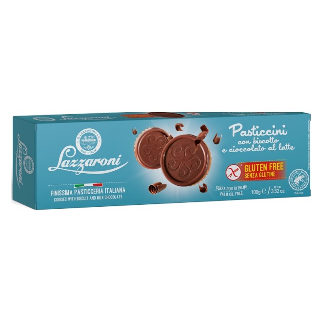 PASTICCINI BISCOTTO/CIOCCOLATO AL LATTE 100 G PASTICCINI BISCOTTO/CIOCCOLATO AL LATTE 100 G