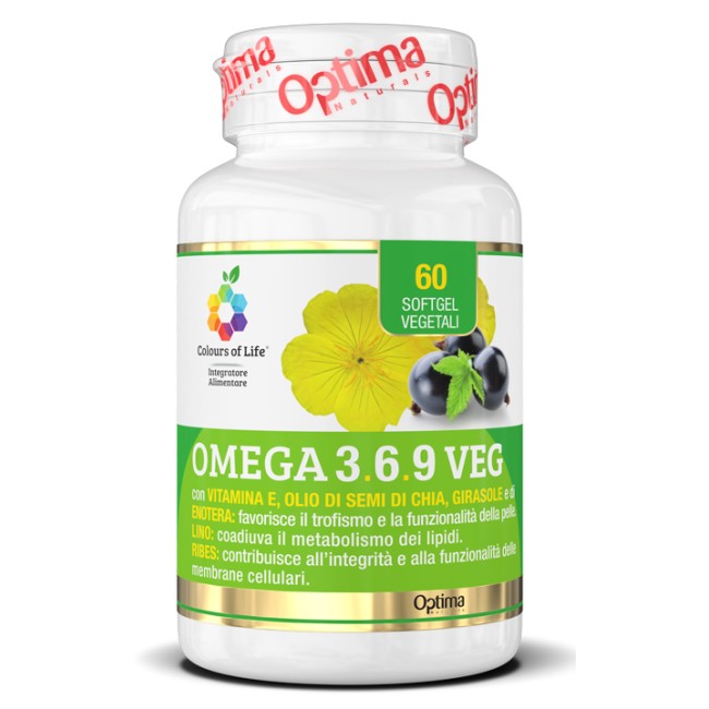 COLOURS OF LIFE OMEGA 3-6-9 VEG 60 SOFT GEL COLOURS OF LIFE OMEGA 3-6-9 VEG 60 SOFT GEL