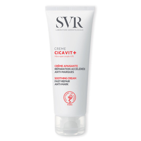 Tubo da 40 Ml di Svr Cicavit+ crema riparatrice anti-irritazioni.